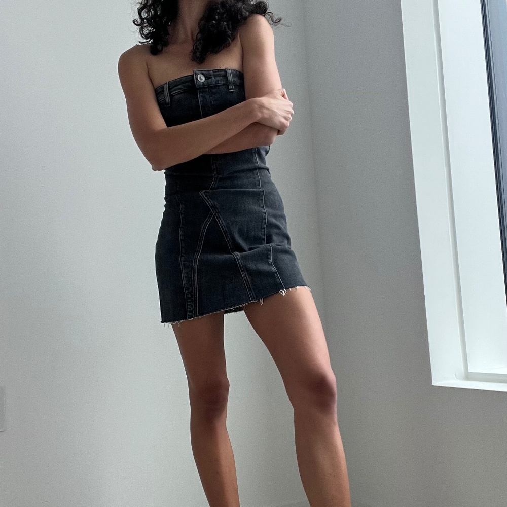 Hudson Denim Mini Dress